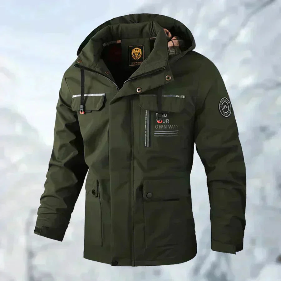 Erik | Vattentät outdoorjacka för herr